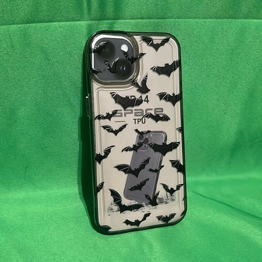NWT Bat print iPhone 13 phone case